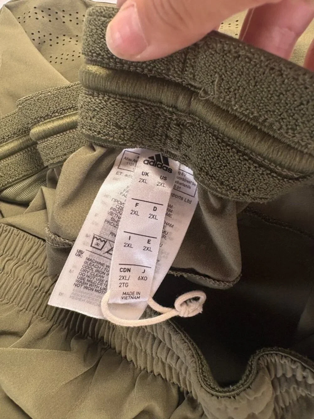 adidas worn mens